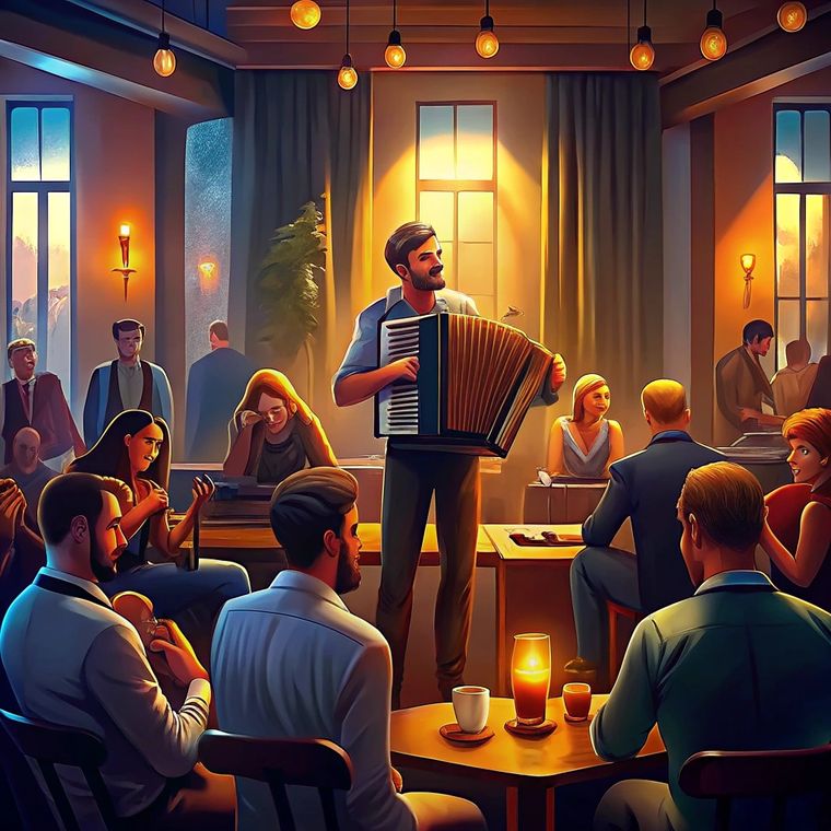 Музыкальный вечер 6 августа - выступление аккордеониста | Новости | Отель Райморис - официальный сайт. Отдых на черном море. Геленджик. Бетта.